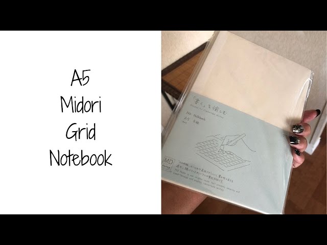 Midori MD Notebook A5 Grid