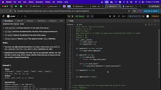 lc 232) implement queue using stacks