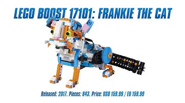 LEGO Boost 17101: Frankie the Cat test