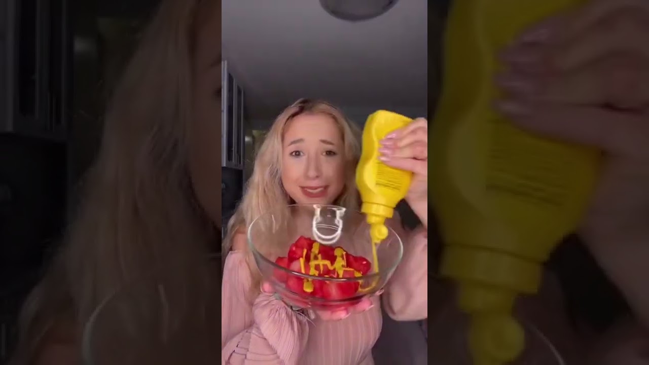 watermelon with MUSTARD?! 🍉 