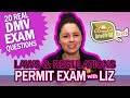 Free dmv written permit exam questions  laws  regulations  20 questions  answers in 15 minutes