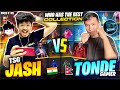 Tsg Jash Vs Tonde Gamer 😱 || Richest Collection🤑 Versus Between Nepal & India -Garena Free Fire