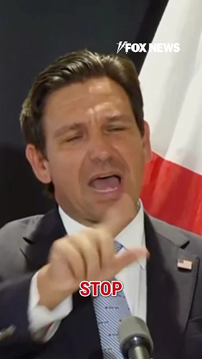 Gov. DeSantis confronted by protester as he tries to remember Hulk Hogan #shorts #politics #new #usa
