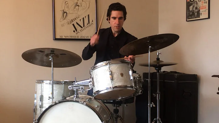 Drum Solo on 1965 Ludwig Club Date drums/1950s WFL...