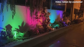 How to install SUNVIE RGBW Landscape Lights Kit