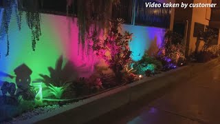 How to install SUNVIE RGBW Landscape Lights Kit