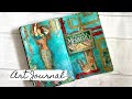 Mixed Media Art Journal with Panpastels