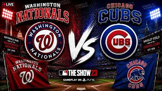 🔴LIVE: Washington Nationals vs Chicago Cubs | MLB Full Game Highlights GAMEPLAY