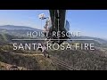 Watch: Helicopter crew rescues injured tree trimmer near Santa Rosa