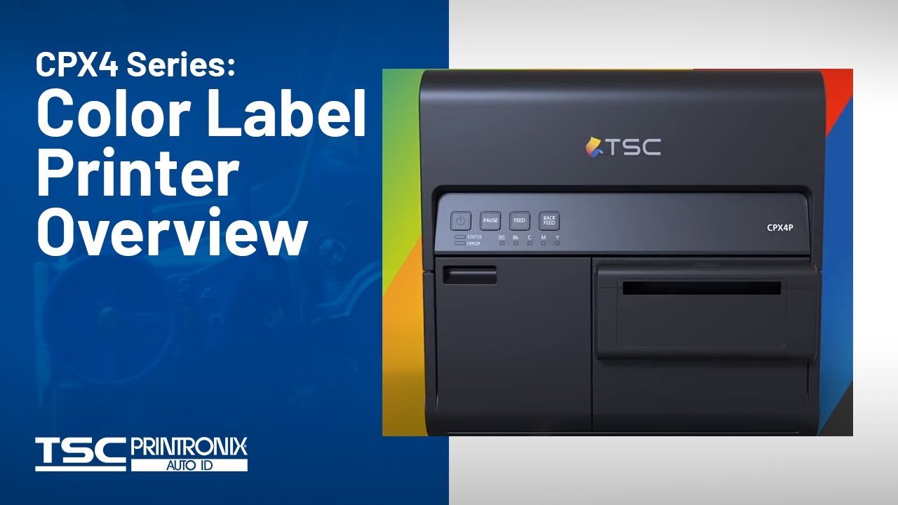 TSC CPX4 Imprimante étiquette couleur
