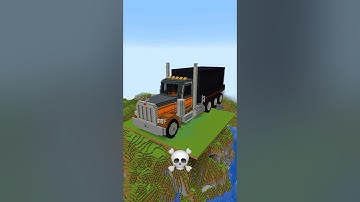 Minecraft Truck Build Battle - Noob vs Pro vs Hacker vs God #shorts #minecraft