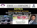 ASTRA 29th SEPTEMBER 2025 : - DAILY CURRENT AFFAIRS