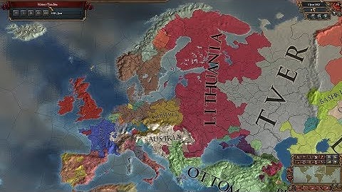 Europa Universalis 4 AI Timelapse - Random Lucky Nations