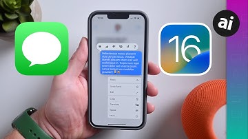 ALLES NIEUW met Berichten in iOS 16! Ongedaan maken en bewerken!