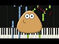 POU SOUNDTRACK 2 - Water Hop &amp; Sky Hop (Piano Tutorial)