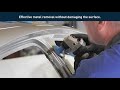How to remove and refine a weld with the norton abrasives kit for angle grinders