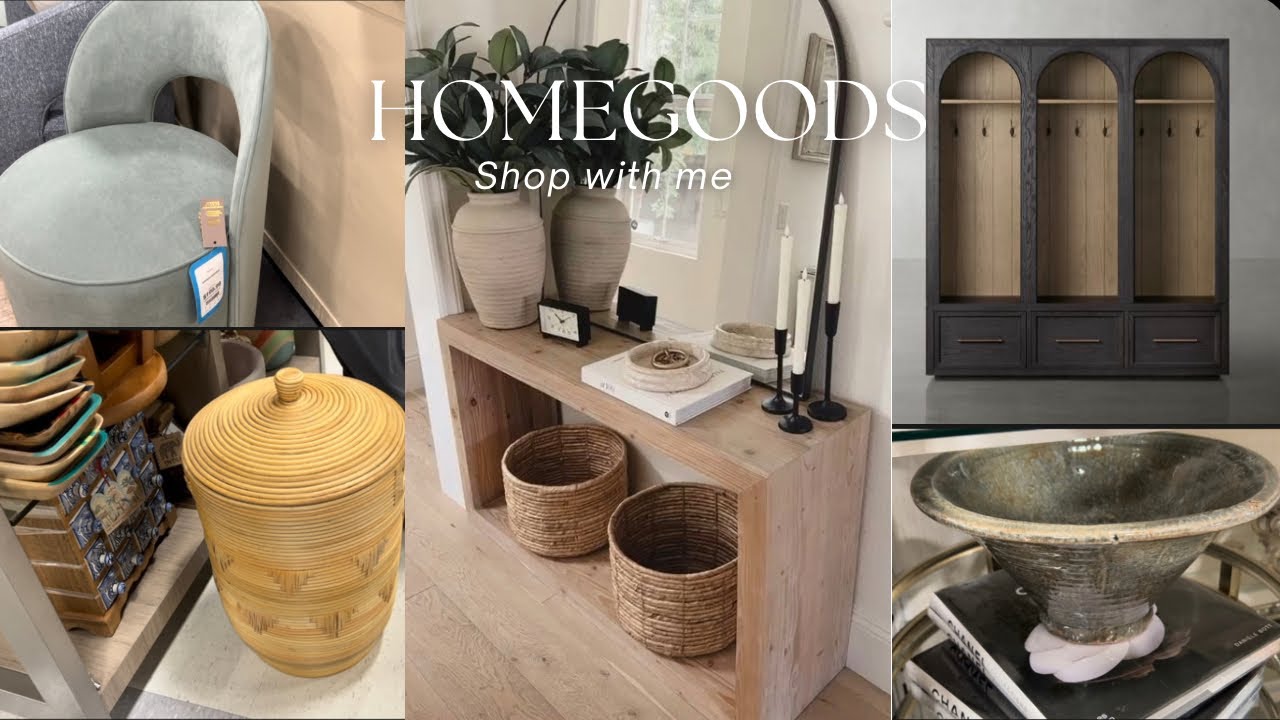 HOMEGOODS SHOP/TOUR WITH ME | DESIGNER LOOK FOR LESS | LOOK FOR THESE ...