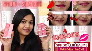 Dot & Key Gloss Boss Lip Balm Review & Swatches|4 Shades|Dot & Key Lip Balms|Makeup by Nidhi screenshot 4