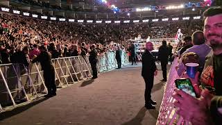 WWE LIVE O2 LONDON  CODY RHODES ENTRANCE WITH THE WWE UNDISPUTED BELT