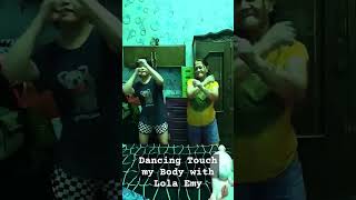 TOUCH MY BODY NEW TIKTOK DANCE TREND | with Lola Emy @Damahaderas #touchmybody #shortvideo #fypシ