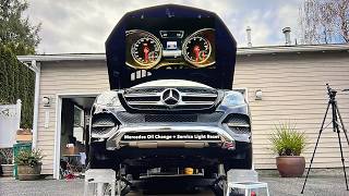 🏆 DIY Mercedes Oil Change: Save $500 + in 10 Minutes! (GLE, GLC, GLS) - Easiest Method