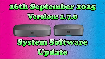 16 september 2025 (versie: 1.7.0) - 4K Freesat Box-systeemsoftware-update