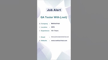 Software Tester Job Alert: Get Your Daily Update On The Latest IT Jobs| STAD Solution
