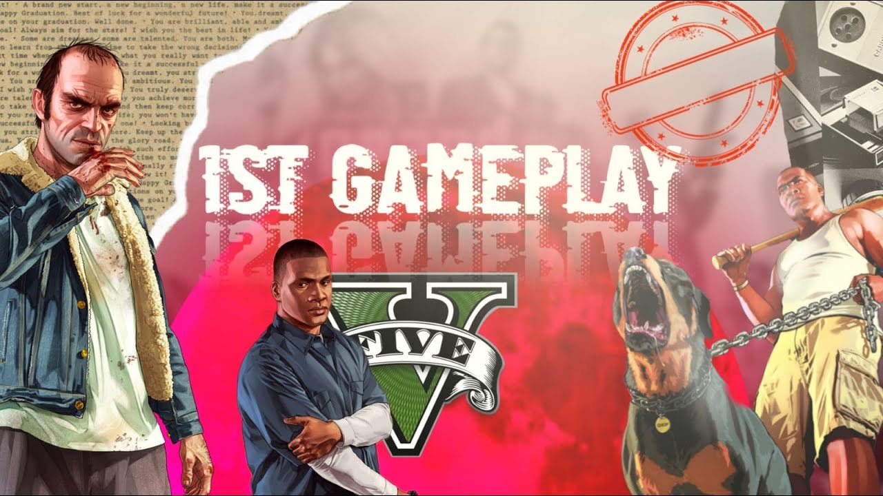 Trypart GTA V - STORY MODE 1st try - Part 1 - YouTube