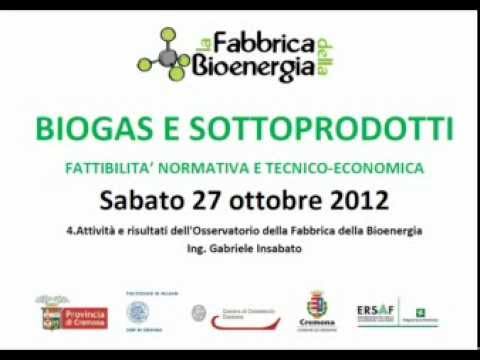 4. Attività e risultati dell'Osservatorio della Fabbrica della Bioenergia-Ing.Insabato