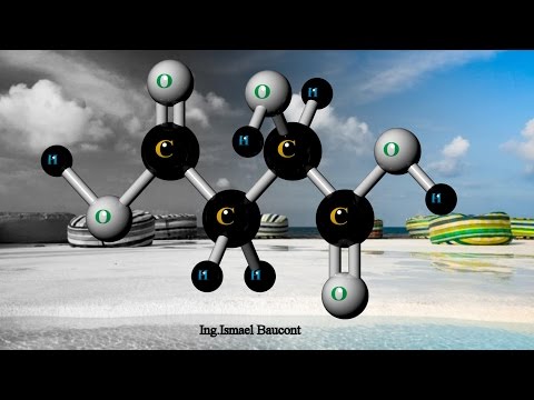 Malic Acid: 3D Molecule