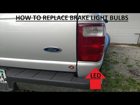 Ford Ranger Brake Light Bulb Tail Light Replacement How To