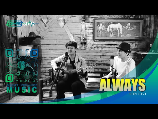 BON JOVI - ALWAYS ( ACOUSTIC COVER ) class=