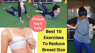 10 Best Exercises to Reduce Breast Size At Home, 2 Weeks Challenge