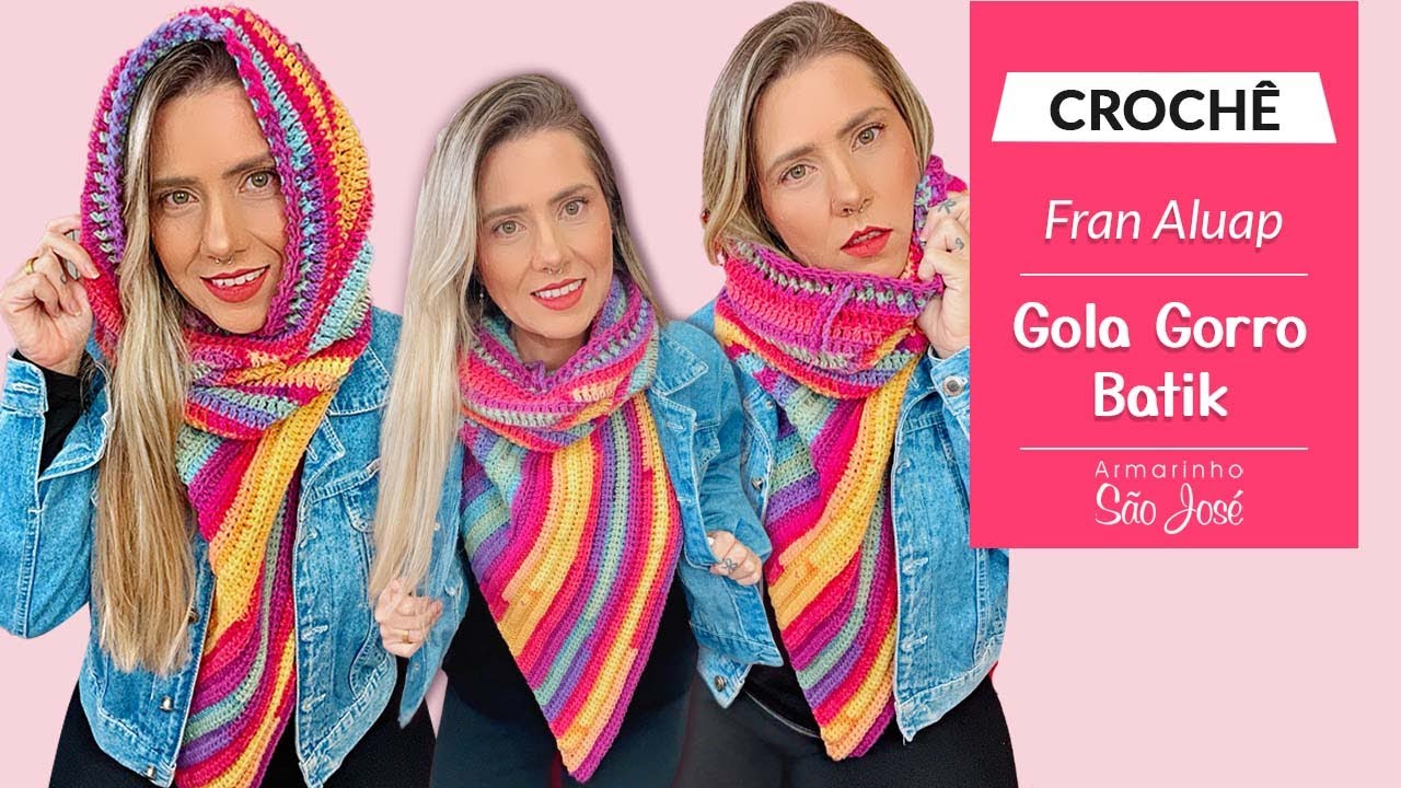 Fio Batik Circulo- Como Fazer Gola Batik