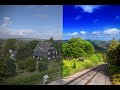Editing moments with GIMP. Episode 5: Mountain Railway