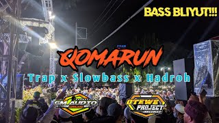 DJ SHOLAWAT TERBARU 2023 || DJ QOMARUN TRAP SLOWBASS ||  CEK SOUND HOREG