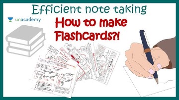 How to make Flash cards? | How to make notes efficiently? | How to make perfect notes? | Note taking