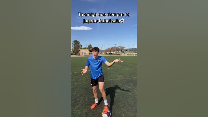 Tu amigo que siempre ha jugado futbol sala⚽️   #shorts #viral