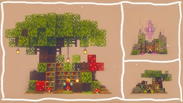 Minecraft: 3 Cool Enchanting Room Designs | TUTORIAL