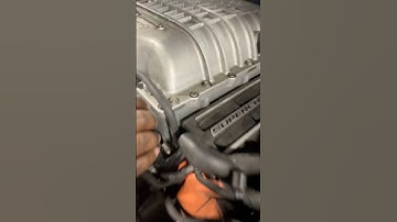 Who can tell me what the noise is on this Hellcat Durango? #mechanic #dodge #hellcat