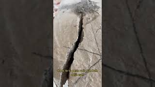 Le résultat du betonamit après 4 jours