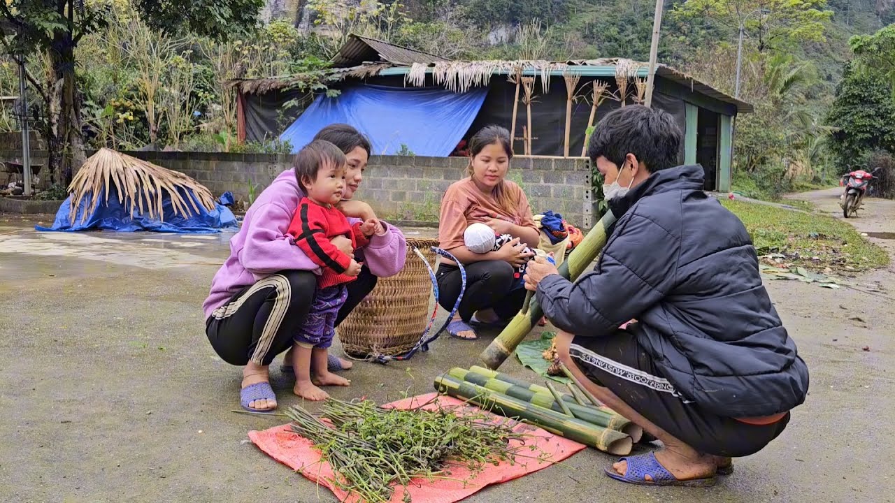 The mother and daughter went to collect firewood and heard a strange ...