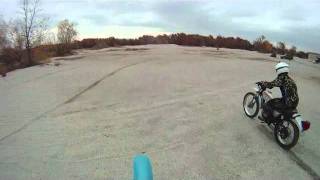 Career Overview Suzuki TS185 drag race