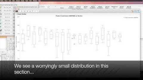 analyzing distribution using JMP or Excel