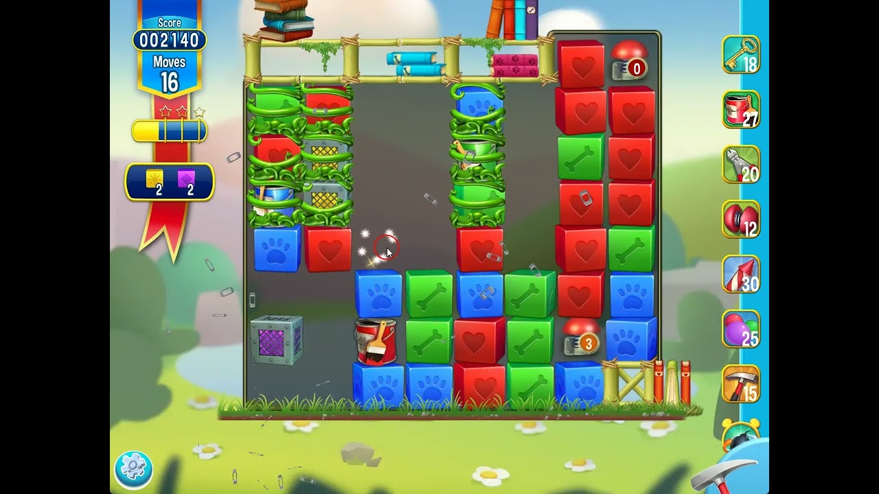Pet Rescue Saga level 5087 no boosters | PuzzledCubes.site