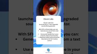 Eleven Labs Upgraded SFX Generator | AI Sound | AI Music #elevenlabs #aimusic #ai