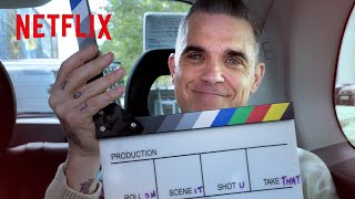 Robbie Williams Takes a Tour Around London | Netflix