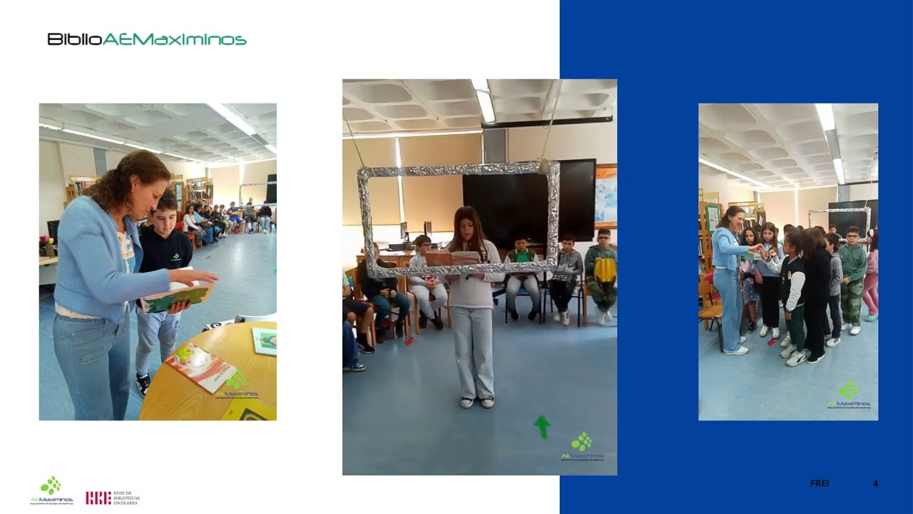 Alunos do 1.º ciclo visitaram a BE da FREI