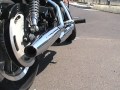 ハーレー スポーツスター 北米マフラー（穴あけなし） 日本仕様 比較