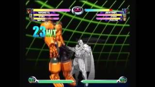 MvC2 - Magneto Unfly Combo